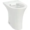 Stand-WC Rekia Flachspüler ohne Spülrand Abgang waagerecht weiß glänzend ohne WC-Sitz 1276930 - Weiß