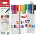 STABILO Pen 68 Zick-Zack Deskset, 18 Farben