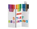 STABILO Filzstift Pen 68, (18-tlg), 18-tlg., im Zick-Zack-Aufsteller