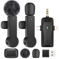 Lavalier Mikrofon für iPhone Android Kamera – Mikrofon Handy für Videoaufzeic...