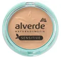 Alverde Mattierender Puder Medium Beige 02 - 9g, Sensitive, Bio