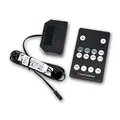 world-trading-net - Mini LED Dimmer mit Funk-Fernbedienung, 12VDC 6A, mit 6-fach LED-Verteiler