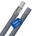 VIOKS Flexibler Abwasserschlauch Waschmaschine Ablaufschlauch Verlängerung 1m Ø19-20mm universal für Geschirrspüler, Waschmaschine, Spülmaschine