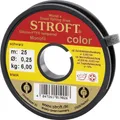STROFT Color Monofile Angelschnur Schwarz 0,45mm 16,0kg 50m