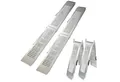 TRUTZHOLM Auffahrrampe klappbar 189cm Traglast 400 kg Stahl grau geriffelt Verladerampe Rampe (2er Set, 2-St), robuste Stahlrampe. massive Bauweise, Klappmechanismus