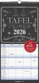Tafel Timer Familienplaner 2026 - Familienkalender 22x45 cm - 4 Spalten - Kalend