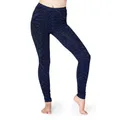PANASIAM Leggings Leaves, Purple, L