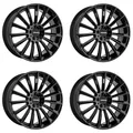 4 Carmani Felgen 17 Fritz 9.0x19 ET45 5x112 SW für VW Golf VIII ID.4 ID.7 Phaeto
