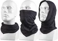 Mil-Tec Multifunktionstuch Headgear (Schwarz) • Schlauchtuch Herren & Damen • Atmungsaktiver Loop Schal & Gesichtsschutz • Outdoor Tuch, Sturmhaube, Halsband & Kopftuch • Einheitsgröße