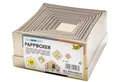 folia Pappboxen NATUR eckig 12 Stück sortiert