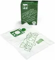 Numatic HEPA-FLO Staubsaugerfilter Hochleistungs-Vlies-Filter NVM-1AH, 10 Stück