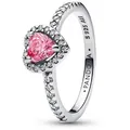 Pandora Silberring DamenErhabenes Pink 60/19,1