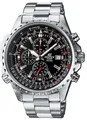 Casio Edifice Herrenuhr Armbanduhr Quarzuhr Chronograph 45mm Wasserdicht silber