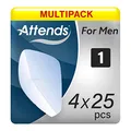 ATTENDS for men Shield 1 Box 4X25 St