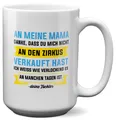 XL Tasse Mama Geschenk Muttertag von Tochter Mutter Geburtstag Kaffeetasse