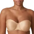 PrimaDonna BH Satin Non Padded Strapless Bra Beige F 80 Damen