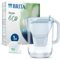 Filterkaraffe Style Eco 2,4l Kunststoff 60 % Biobasiert Gletscherblau