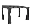 Terrassendach Terrassenüberdachung Aluminium Sojag 812 anthrazit 248x364x240cm