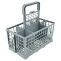 vhbw Universal Besteckkorb für Spülmaschine - Mit Griff, 7 Fächer