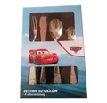 Disney Pixar Kinderbesteck Kinderbesteck Cars, Edelstahl, 4 teilig, 1 Personen