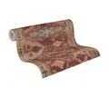Orientalische Tapete Rot Vliestapete Mustertapete 10,05 x 0,53 m