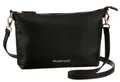 Umhängetasche "BRIXTON", Schultertasche Clutch Handtasche Damen, Gr. B/H/T: 30 cm x 20 cm x 6 cm, NERO