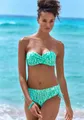 Elbsand Bügel-Bandeau-Bikini-Top Letra, mit tollem Wording