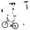 Fahrradlift Deckenhalter 20kg Fahrradgarage Halterung Fahrradhalter Seilzug
