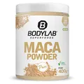 Bodylab24 Maca Powder 400g / 100% Maca mit 14g Protein je 100g Pulver/leicht süßlich-karamellartiger und würziger Geschmack/ideal als Zusatz für Smoothies, Shakes, Joghurt, Müsli oder beim Backen