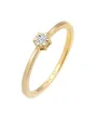 Elli Diamonds Ring Damen Gelbgold gold, 52 610021-0001-00520