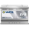 VARTA Blue Dynamic EFB Autobatterie, 70 Ah, 760 A, 12 V