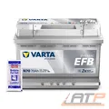 VARTA DYNAMIC EFB AUTOBATTERIE 12V 70Ah STARTER 760A N70 + 10g BATTERIE-POL-FETT