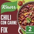 Knorr Fix Würzmischung Chili con Carne für ein würziges Fleischgericht mit natürlichen Zutaten 33 g