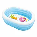 INTEX OVAL POOL 163 x 107 x 46 cm (64" x 42" x 18") 57482 NEU aus Japan