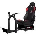 Game Seat RR3033, Sim Rig schwarz/rot