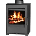 Kleiner Kaminofen Victoria Parma SL schwarz - 5,18 kW - Schwarz
