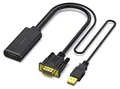 BENFEI Kabeladapter VGA auf HDMI Adapter mit Audio Konverter 1080p
