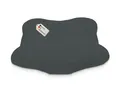 DUKAL | Bezug für Derila (Ergo) Memory Foam Kopfkissen | 36 x 54 cm | aus hochwertigem DOPPEL-Jersey | 100% Baumwolle | Farbe: anthrazit