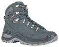 Lowa Wanderschuhe Renegade Evo Mid GTX (All-Terrain, Nubukleder, wasserdicht) stahlblau/altrosa Damen, Größe Euro (US): 41,5 (9,5)