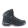 LOWA Stiefel mittel RENEGADE EVO GTX MID Ws stahlblau/altrosa, 41.5