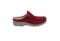WOLKY Wolky Clog Roll Slide, Nubukleder, Rot, Fußbett zum Wechseln Clog