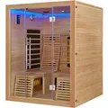 ARTSAUNA Infrarotkabine »Helsinki150«, mit Dual-Technologie und Hemlockholz