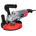 FANZWORK Betonschleifer Betonfräse Set mit Diamantschleiftopf und Absaughaube (2000W/180mm)