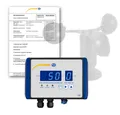 PCE Instruments Anemometer / Windwarngerät PCE-WSAC 50-211, Voralarm und Alarm Wetterstation