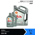 Shell Helix HX8 5W-30 ECT VW 507 00/504 00 MB 229.51 BMW 5+2 Liter = 7 Liter
