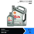 Shell Helix HX8 5W-30 ECT VW 507 00/504 00 MB 229.51 BMW 5+1 Liter = 6 Liter