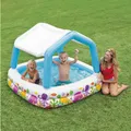 Schwimmbad Becken Außerhalb Erdfarbe Aufblasbar Aquarium Intex 57470 Kids Spiele