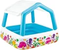 Intex Sonnenschirm Pool, Bunt, 157x157x122 cm, 57470, Planschbecken Kinder Pool