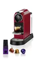 Nespresso Krups XN7415 New CitiZ Kaffeekapselmaschine | 1260 Watt | 19 bar Pumpendruck | Wassertankkapazität: 1 L | Rot