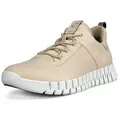 Ecco GRUUV M Sneaker, Freizeitschuh, Halbschuh, mit herausnehmbarer Dual-Fit-Innensohle beige 40 EU